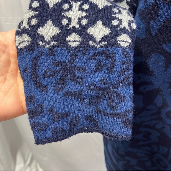 Gypsy 05 Global Village Crew Neck Sweater Dress Geometric Designer Womens‎ small - Picture 4 of 16